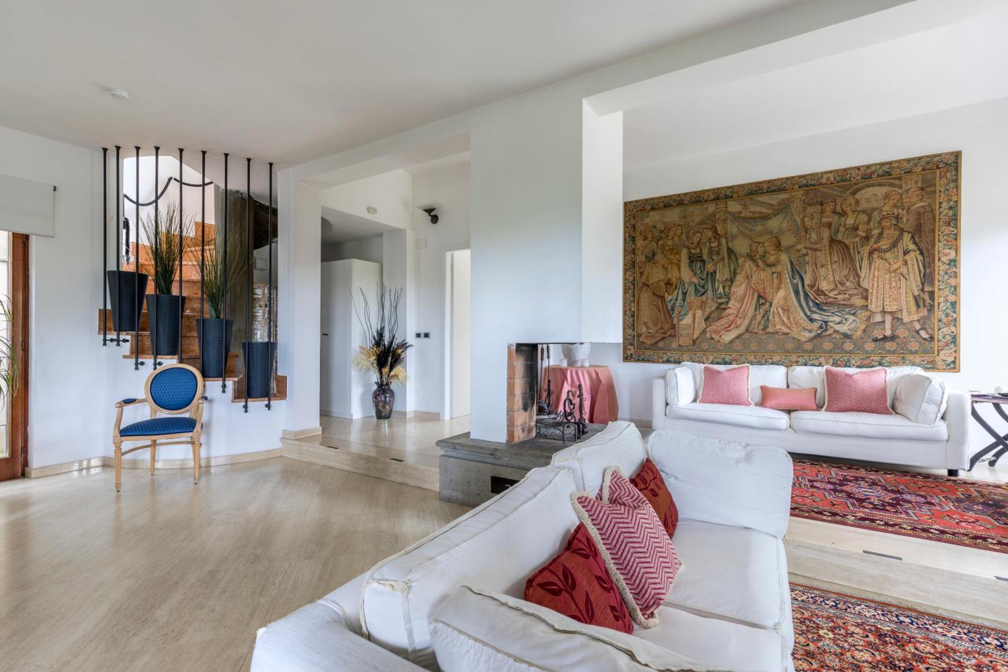 Villa Del Rubbio Rom Exteriör bild