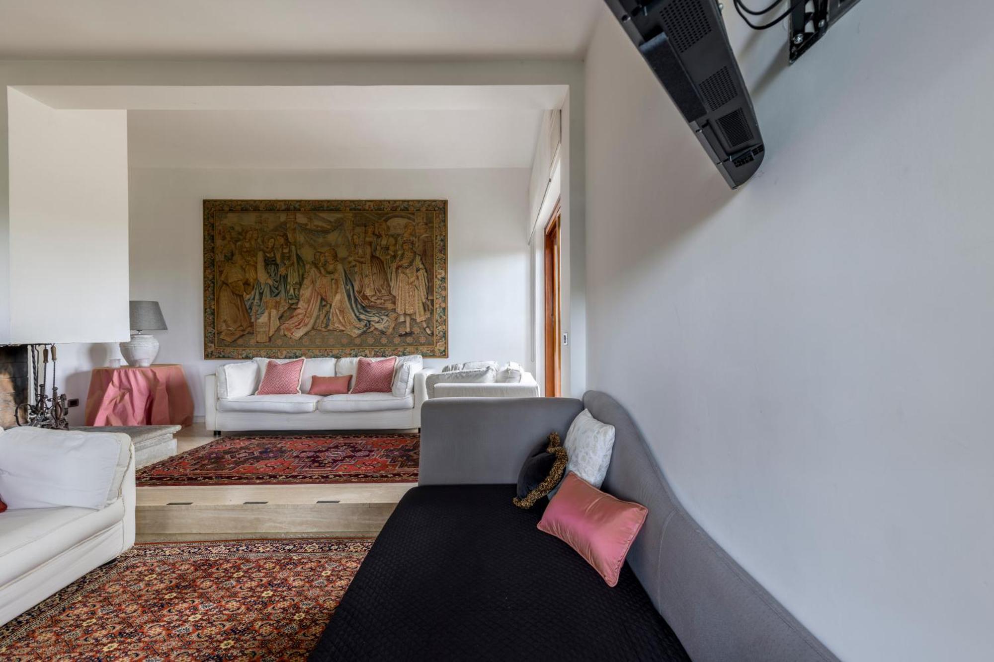 Villa Del Rubbio Rom Exteriör bild